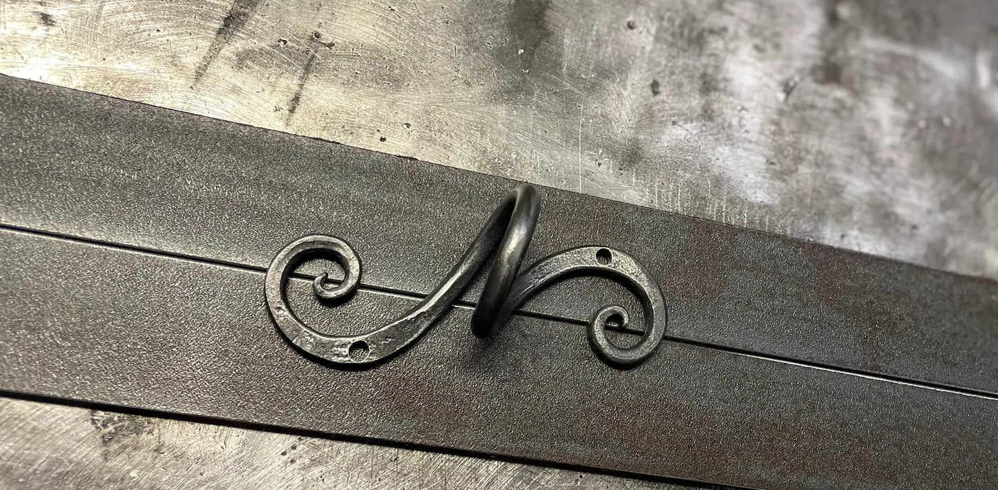 Whimsical Forged Cabinet Pull